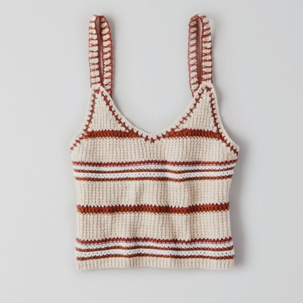 AE Crochet Crop Top